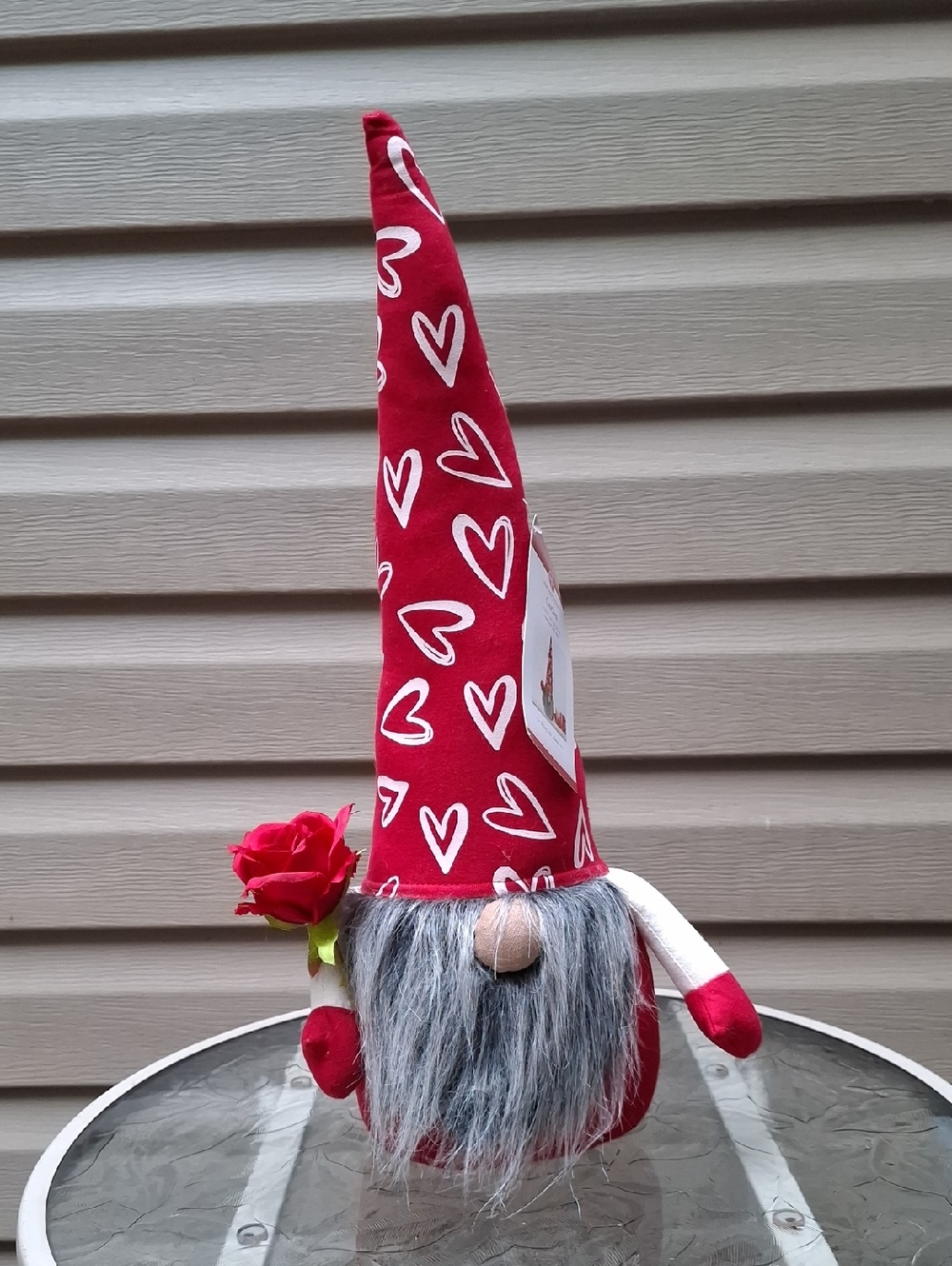 NWT Soft  Decorative Sitting "Love" Gnome